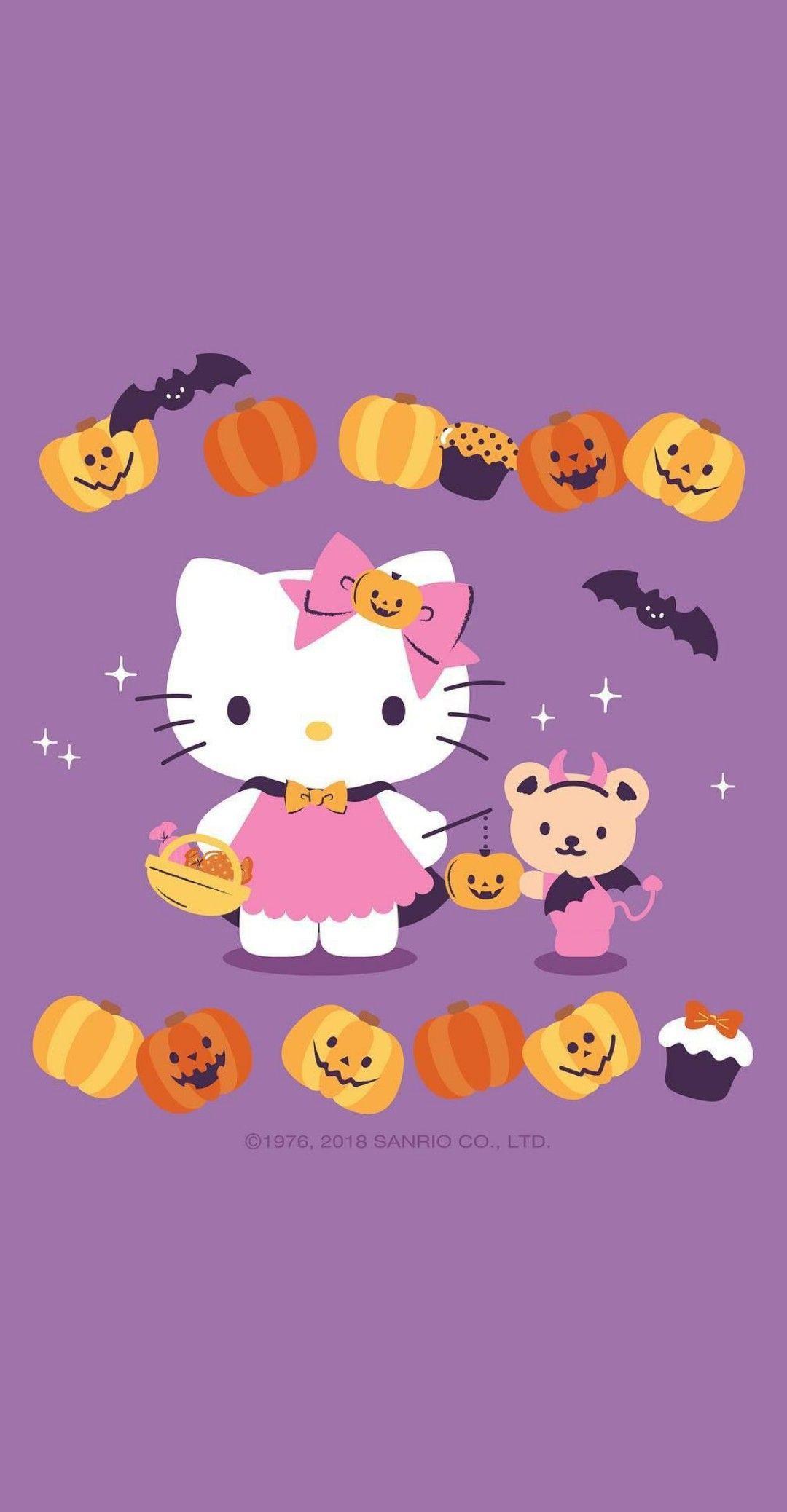 Hello Kitty Halloween Desktop Wallpapers