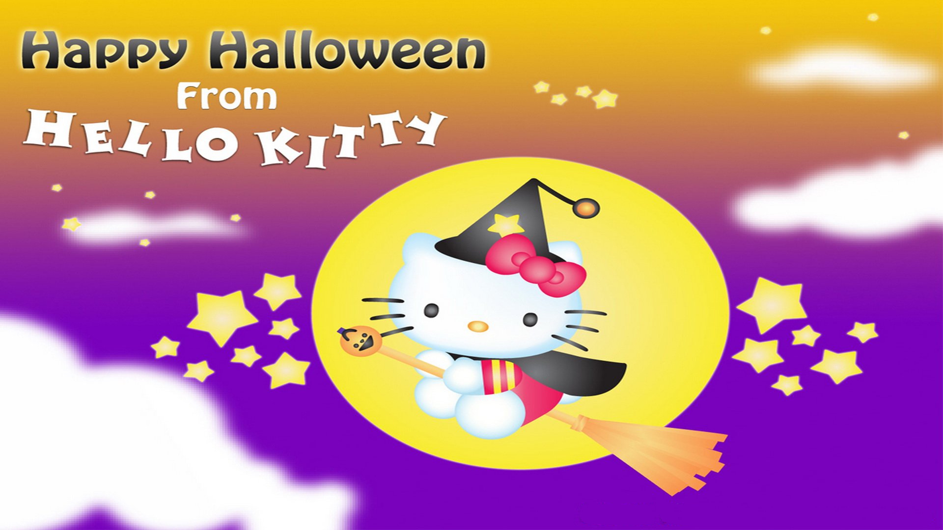 Hello Kitty Halloween Desktop Wallpapers