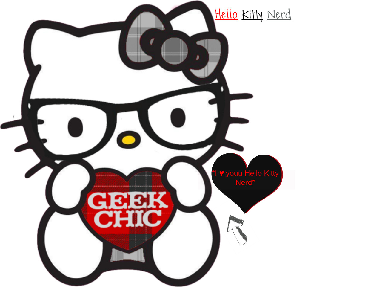 Hello Kitty Nerd Wallpapers