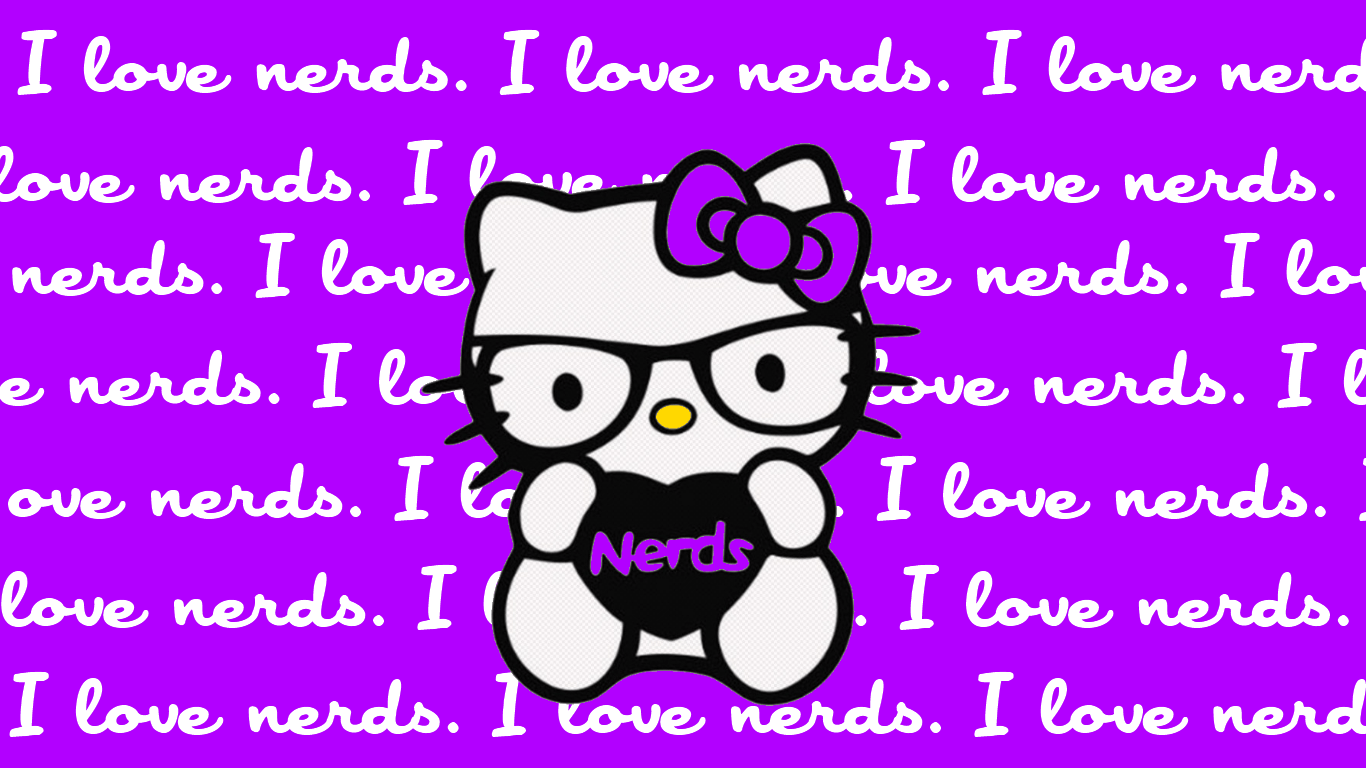 Hello Kitty Nerd Wallpapers