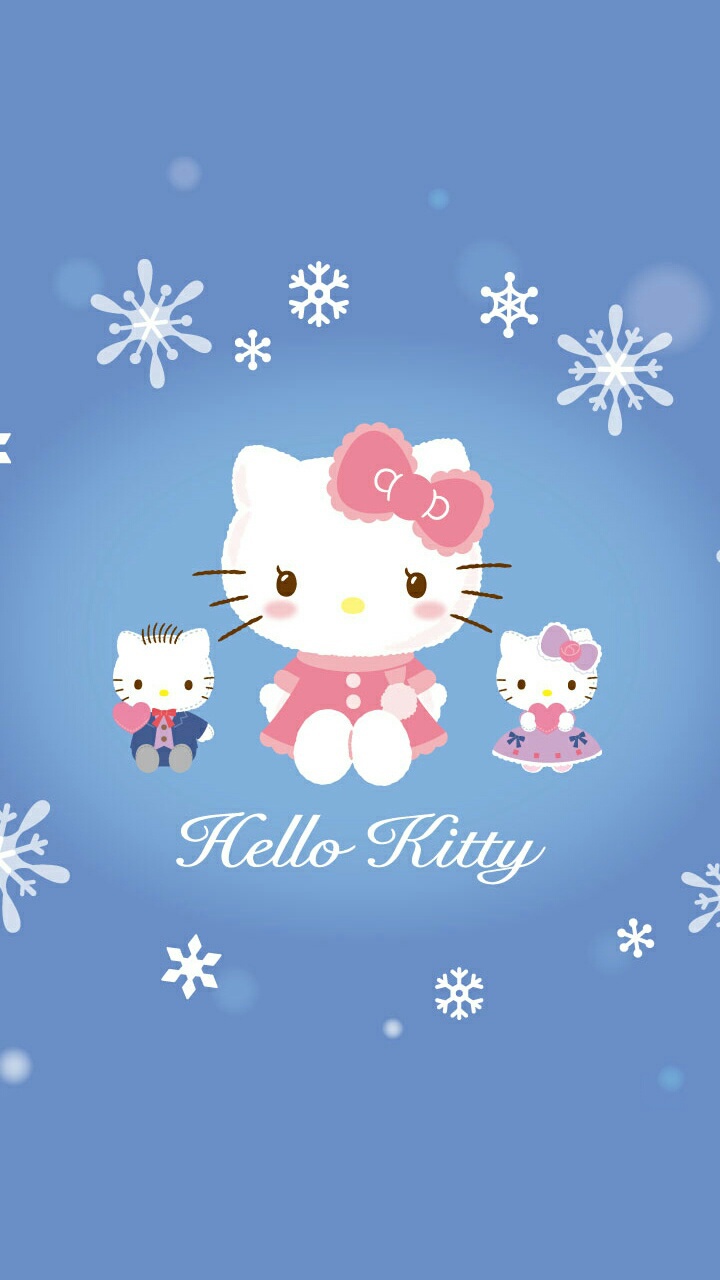 Hello Kitty Blue Wallpapers