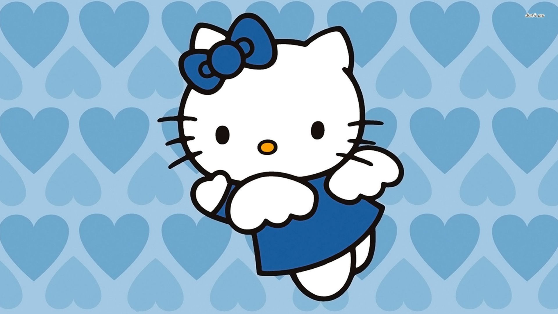 Hello Kitty Blue Wallpapers