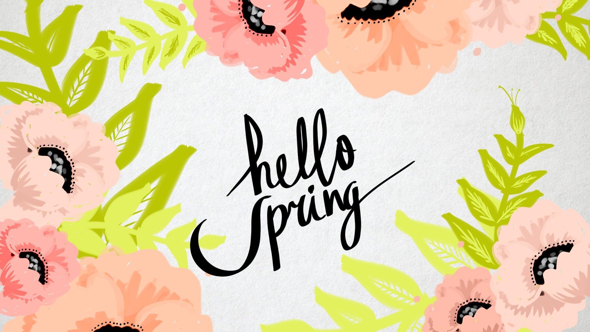 Hello Spring Wallpapers