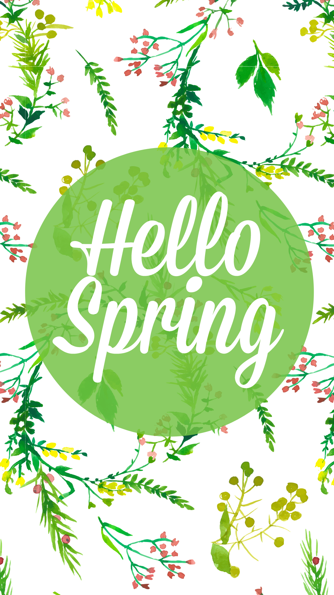 Hello Spring Wallpapers