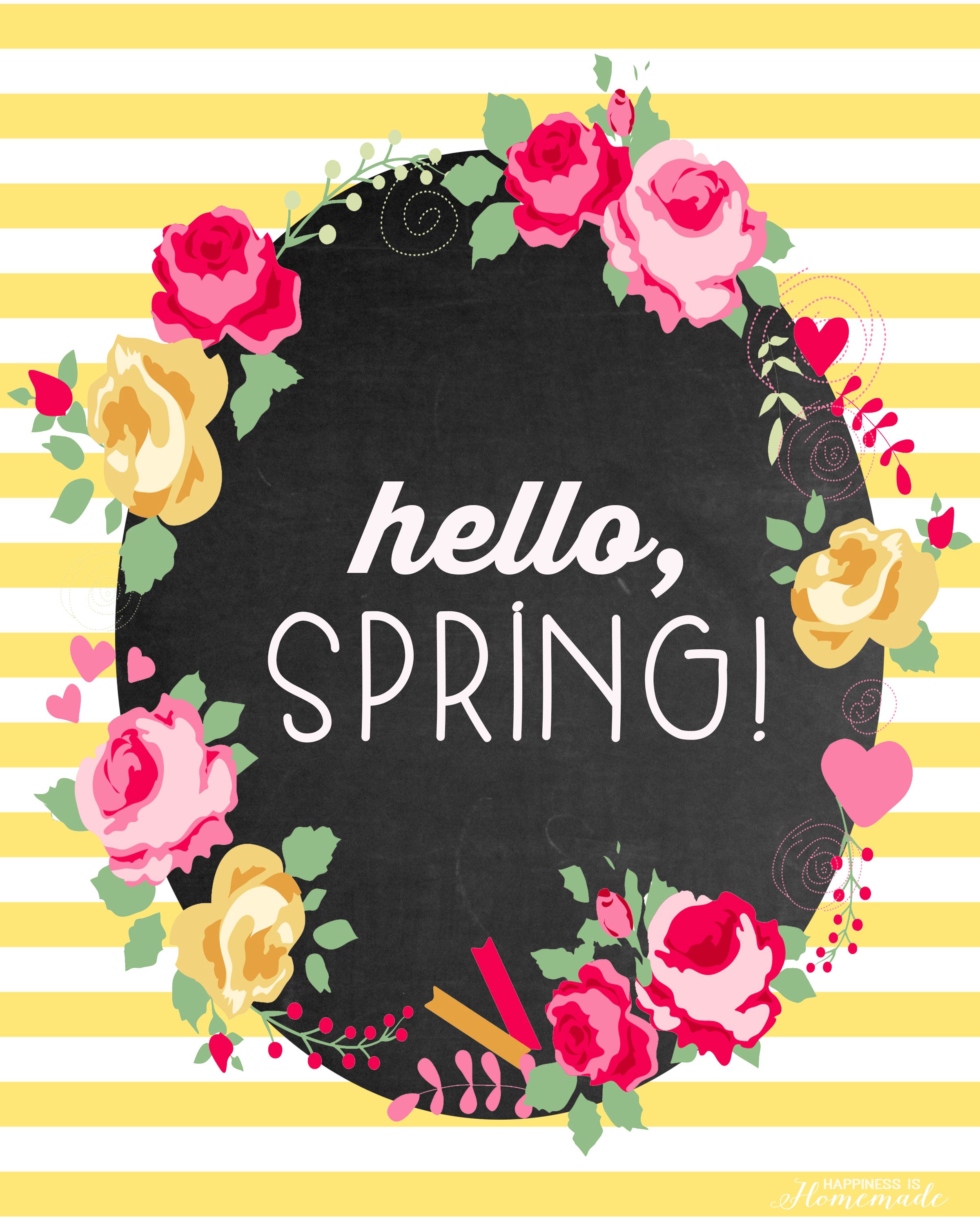 Hello Spring Wallpapers