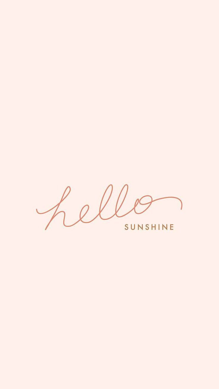 Hello Sunshine Wallpapers