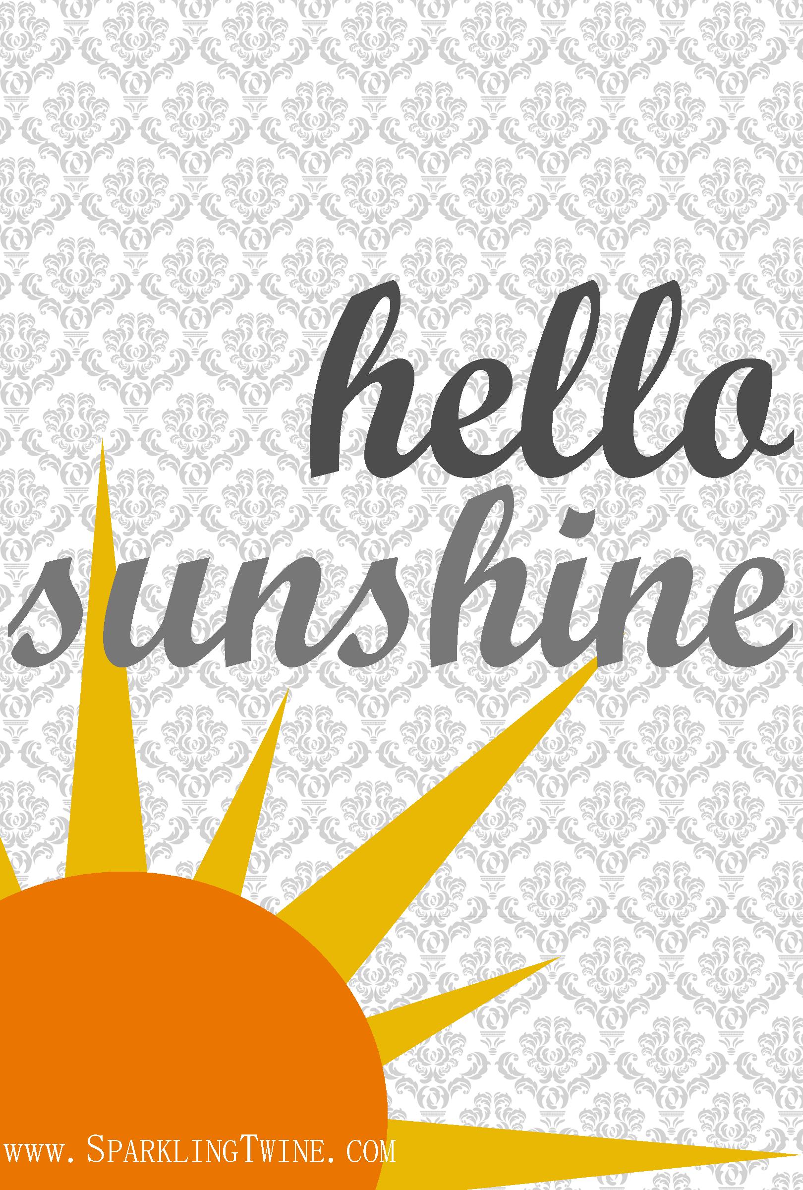 Hello Sunshine Wallpapers