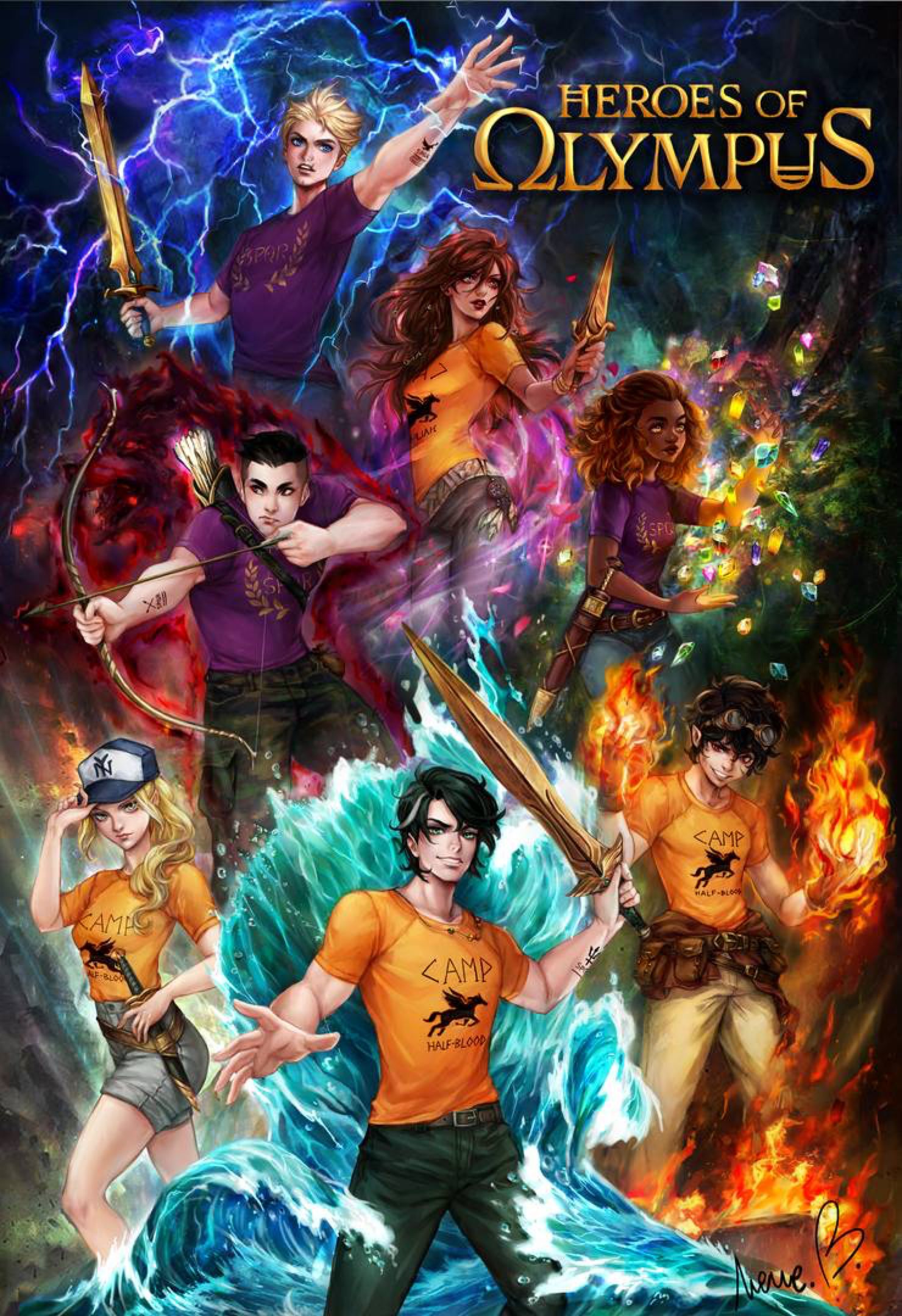 Heroes Of Olympus Wallpapers