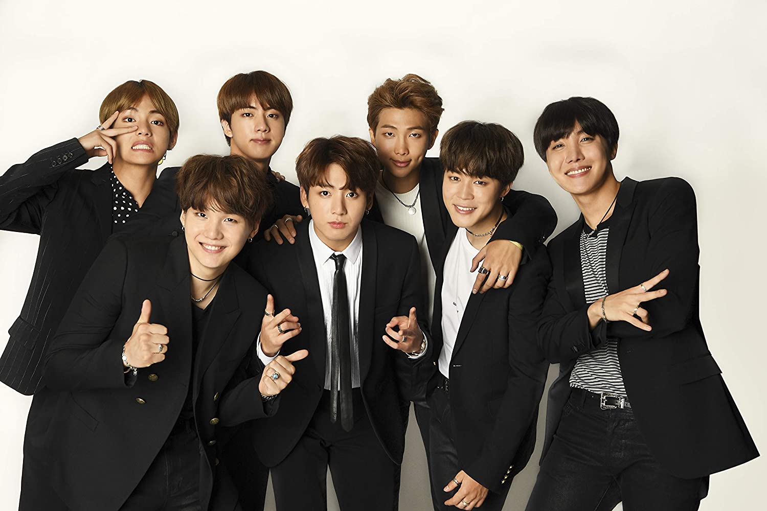 High Quality Bts Group Photo Wallpapers