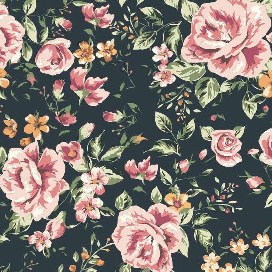 High Resolution Dark Floral Iphone Wallpapers