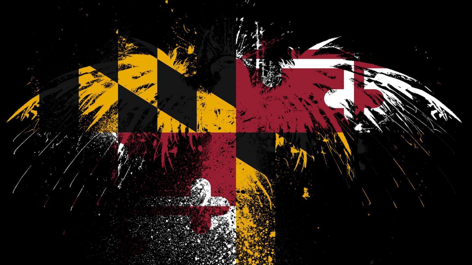 High Resolution Maryland Flag Wallpapers