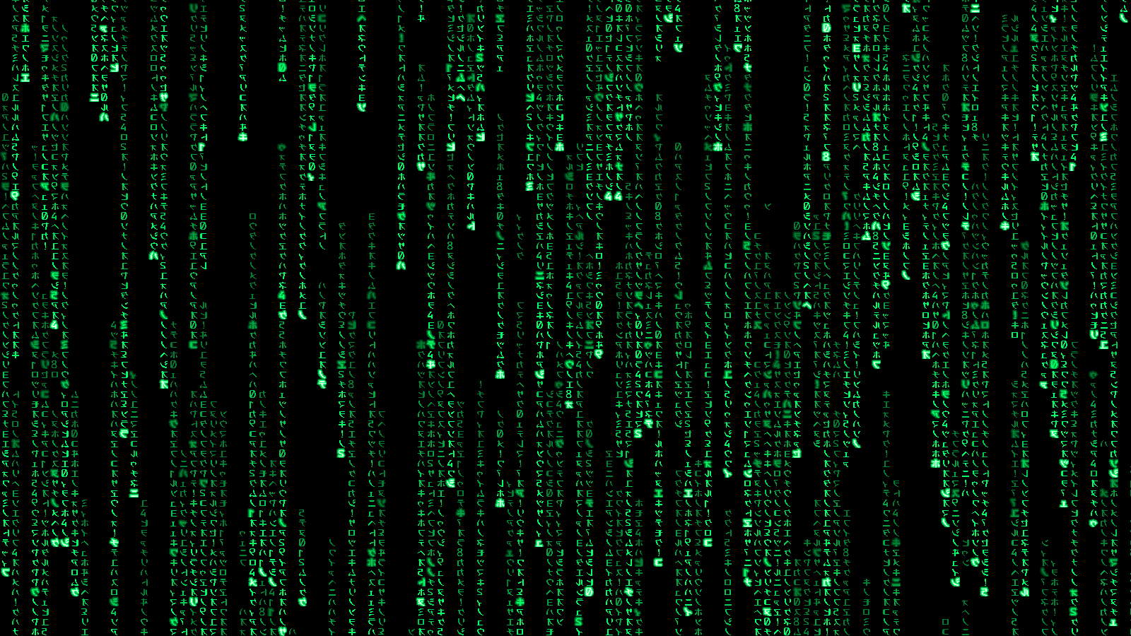 High Resolution Matrix Code Wallpapers