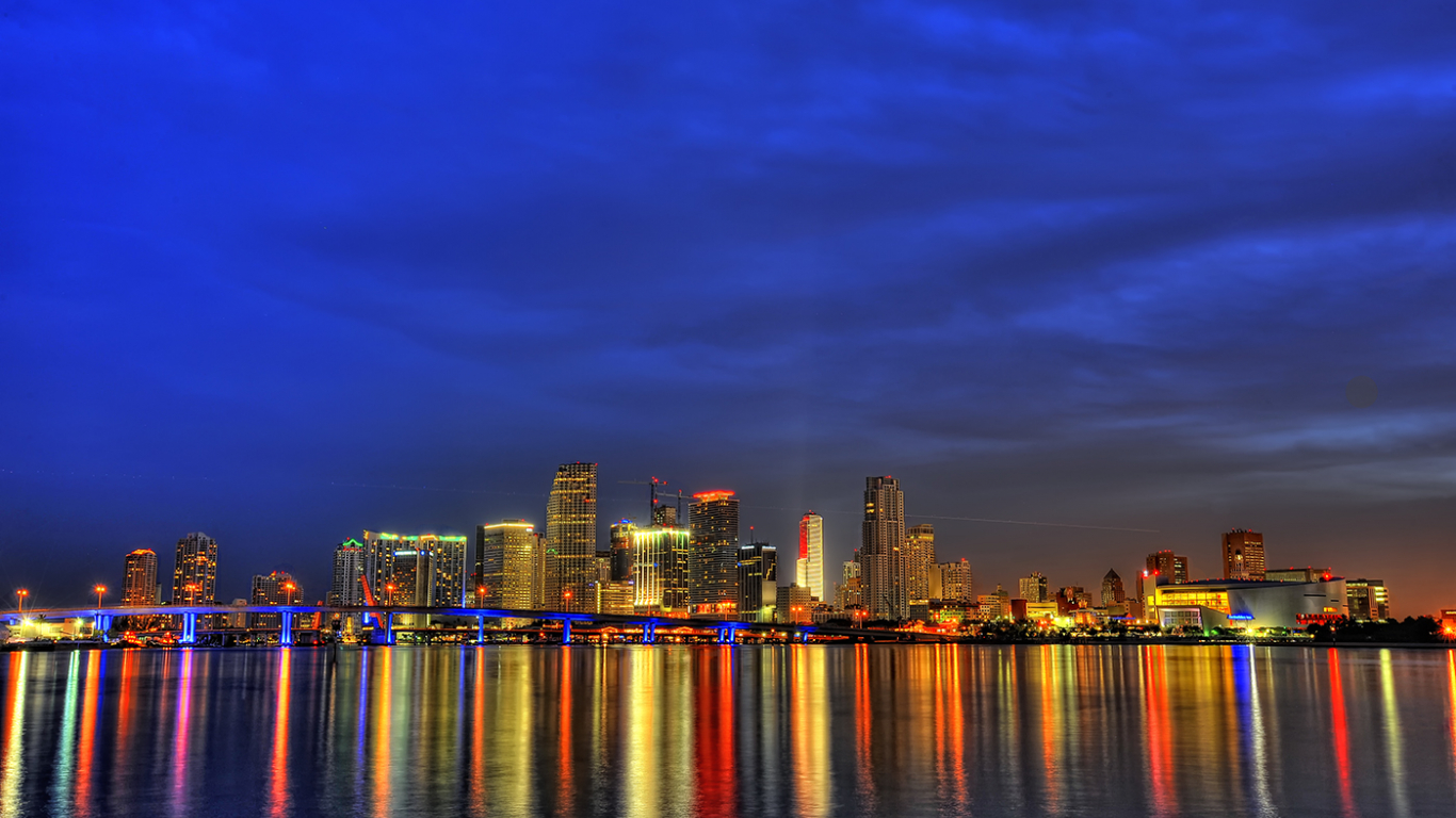 High Resolution Miami Skyline Wallpapers