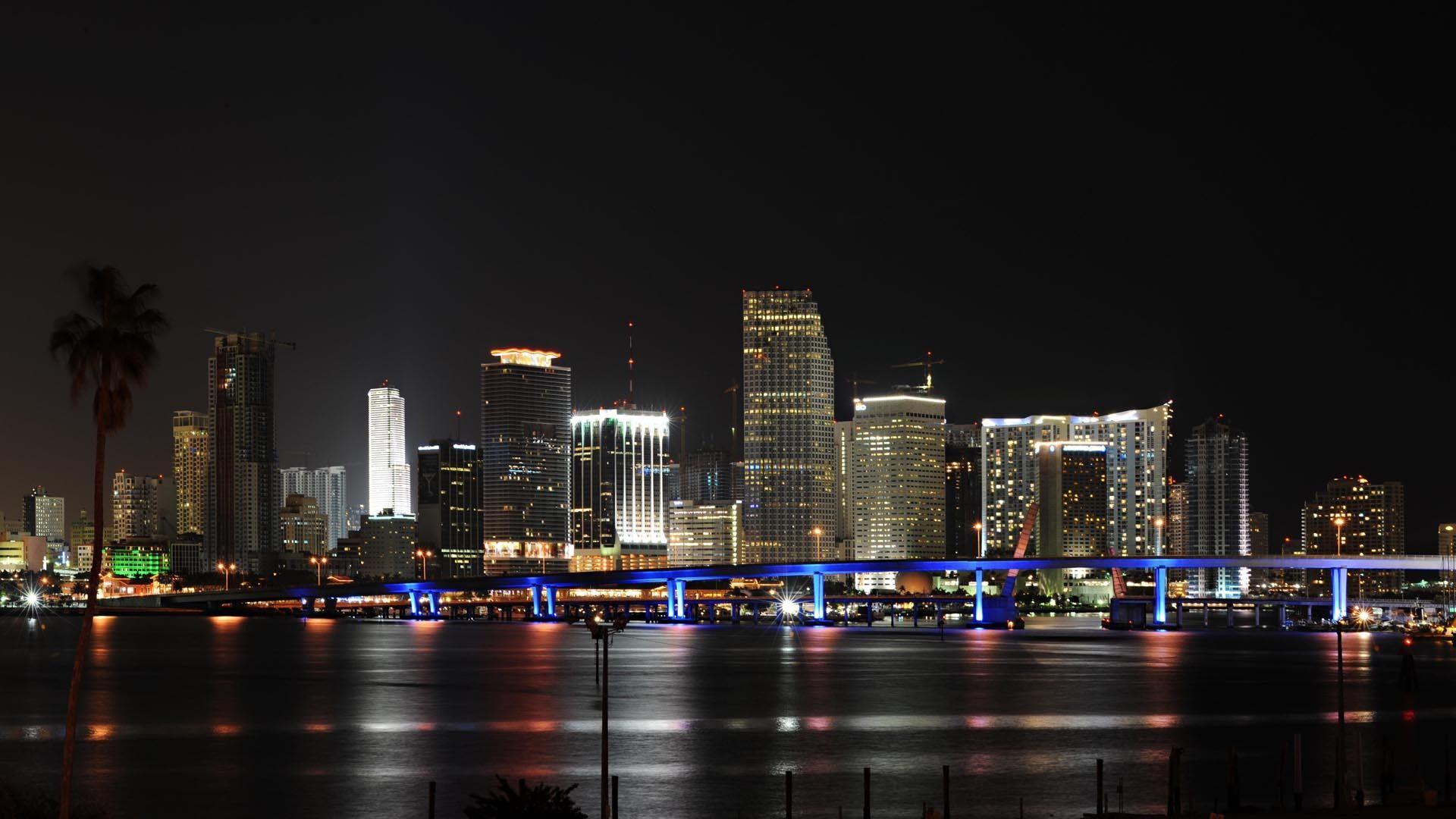 High Resolution Miami Skyline Wallpapers