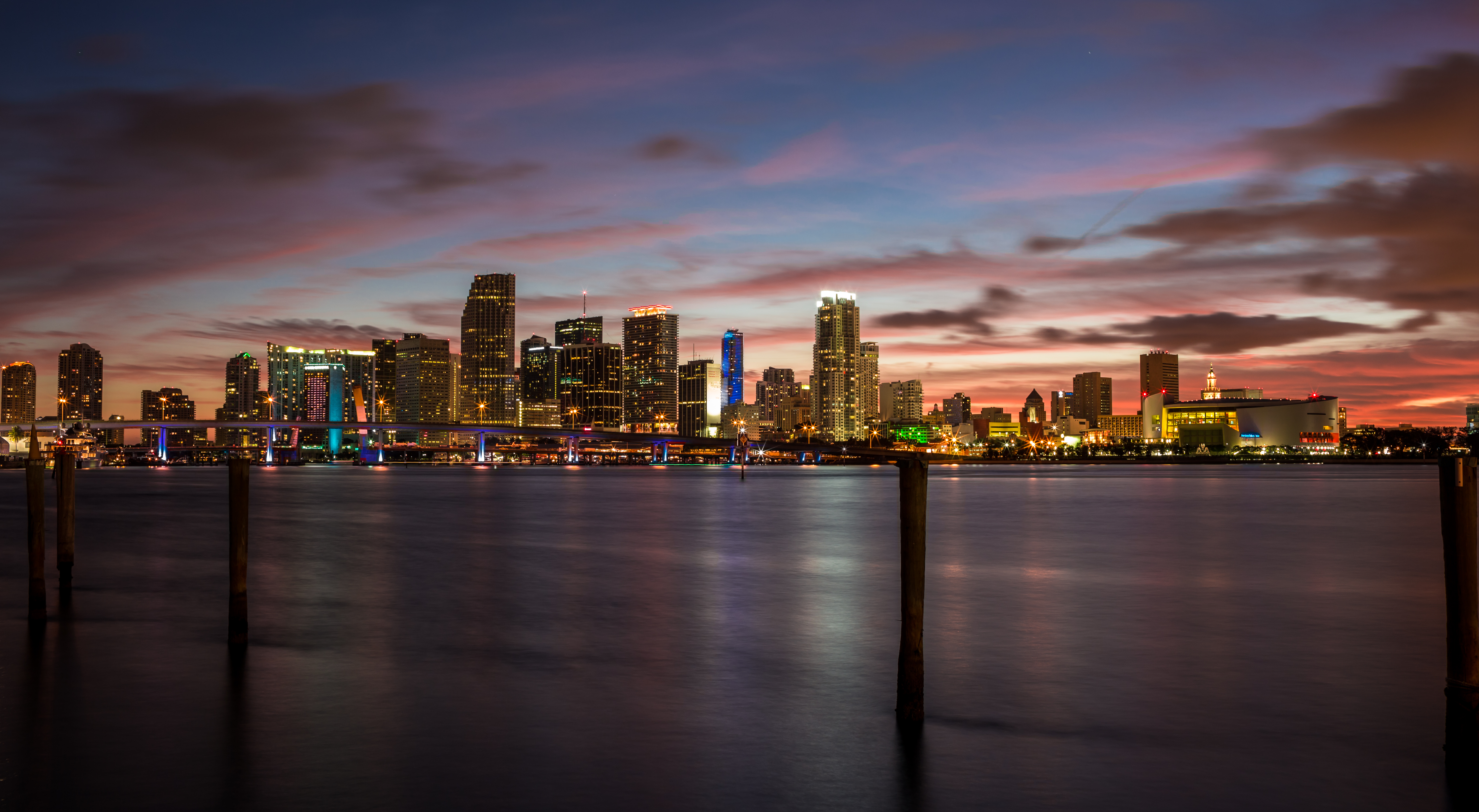 High Resolution Miami Skyline Wallpapers