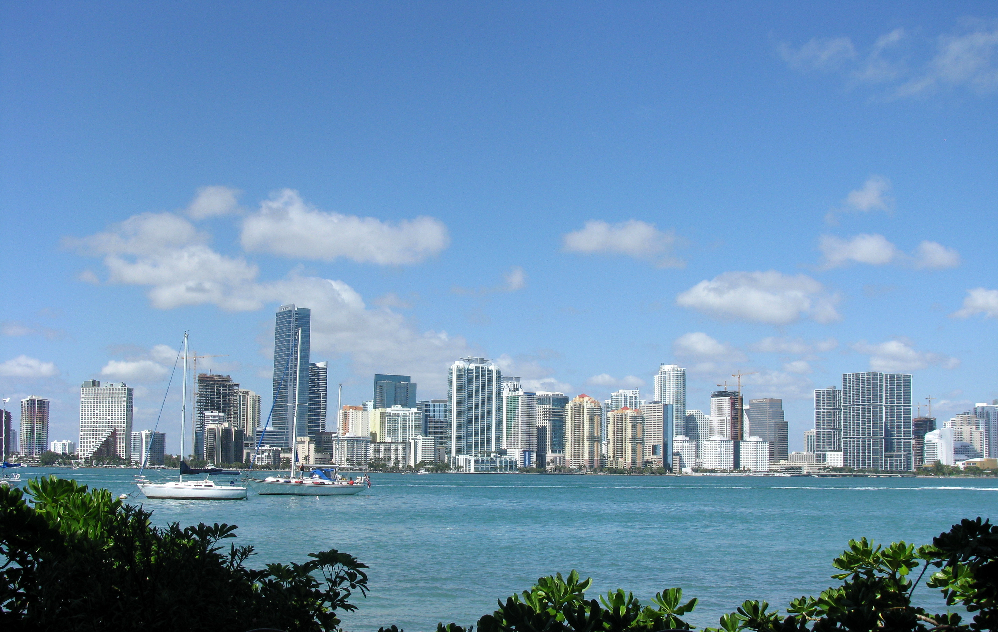 High Resolution Miami Skyline Wallpapers