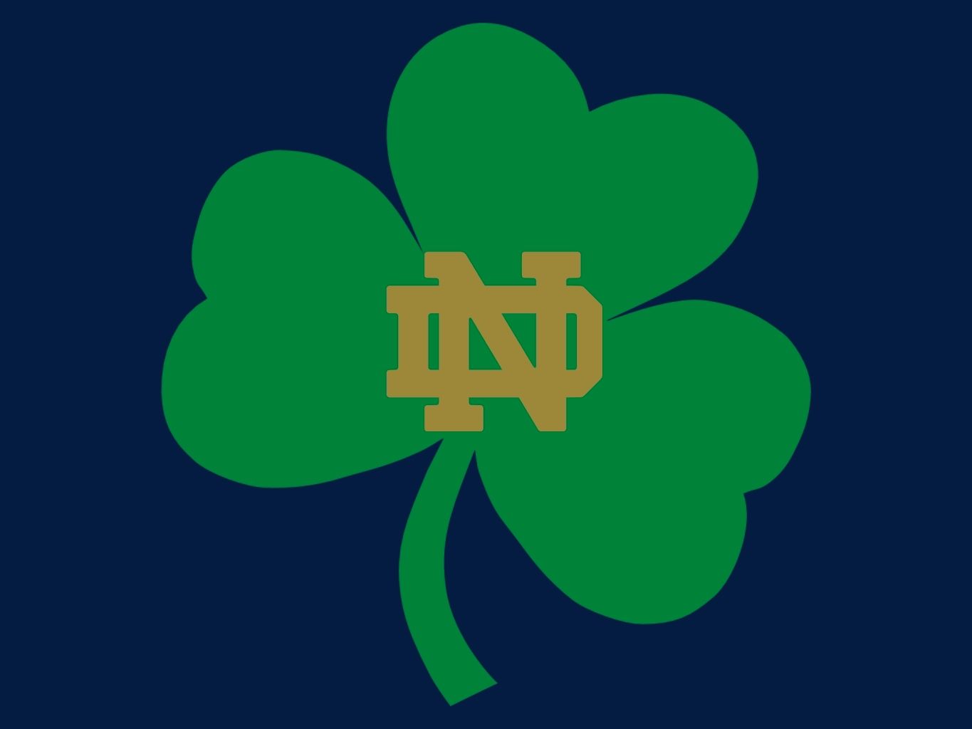 High Resolution Notre Dame Logo Wallpapers