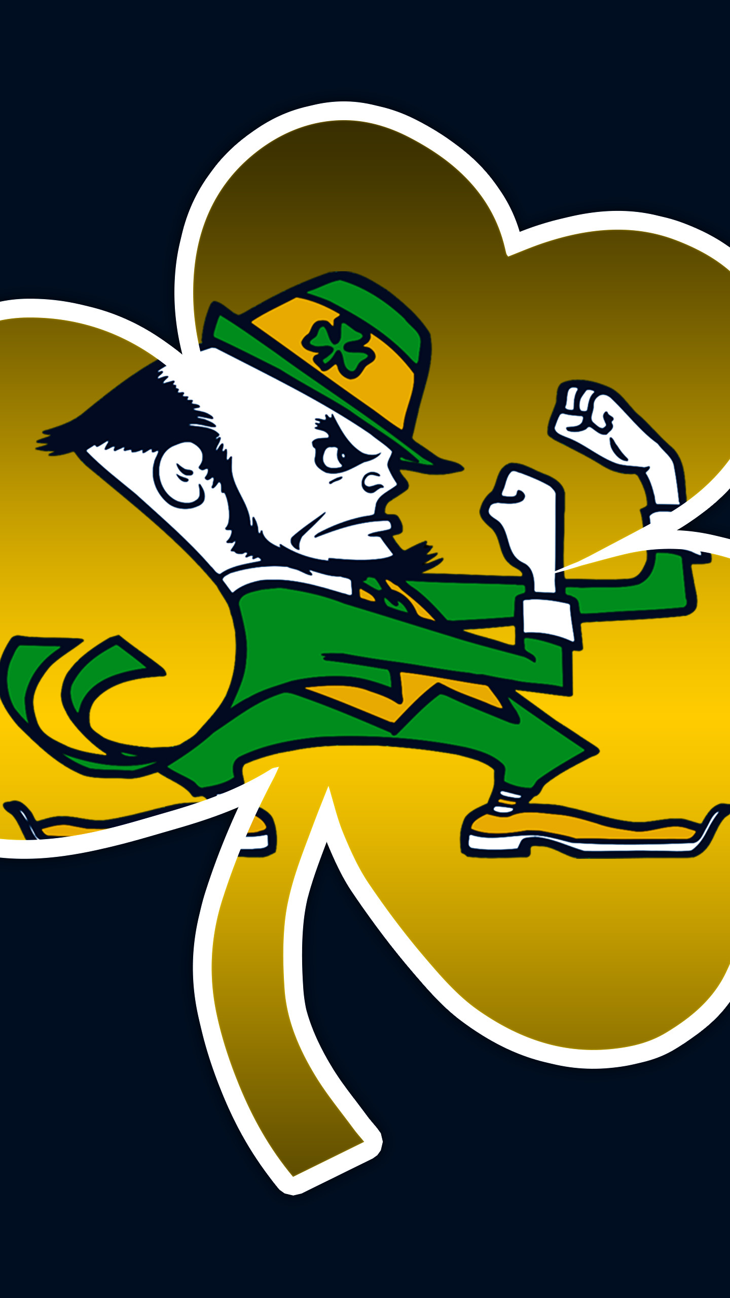 High Resolution Notre Dame Logo Wallpapers