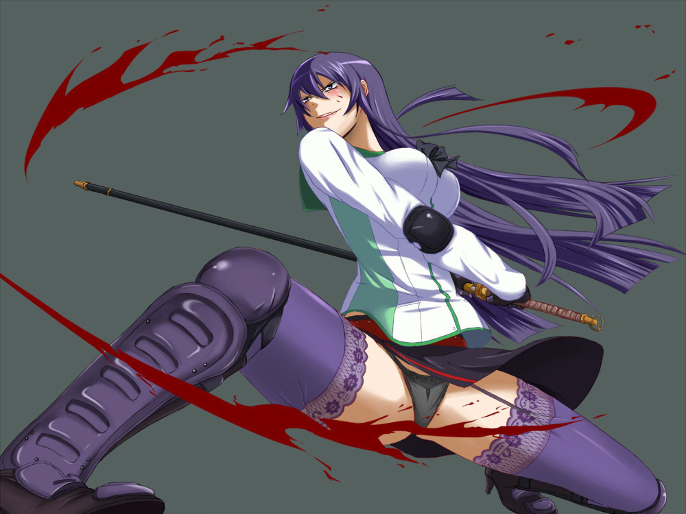 Highschool Of The Dead Saeko Wallpapers