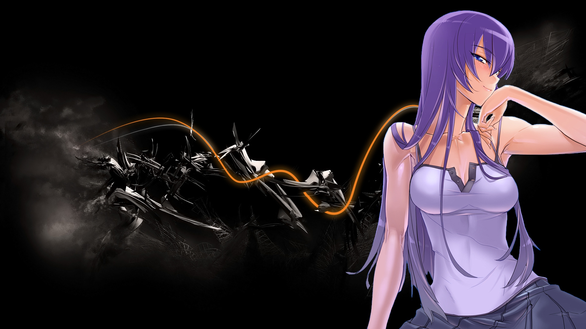 Highschool Of The Dead Saeko Wallpapers