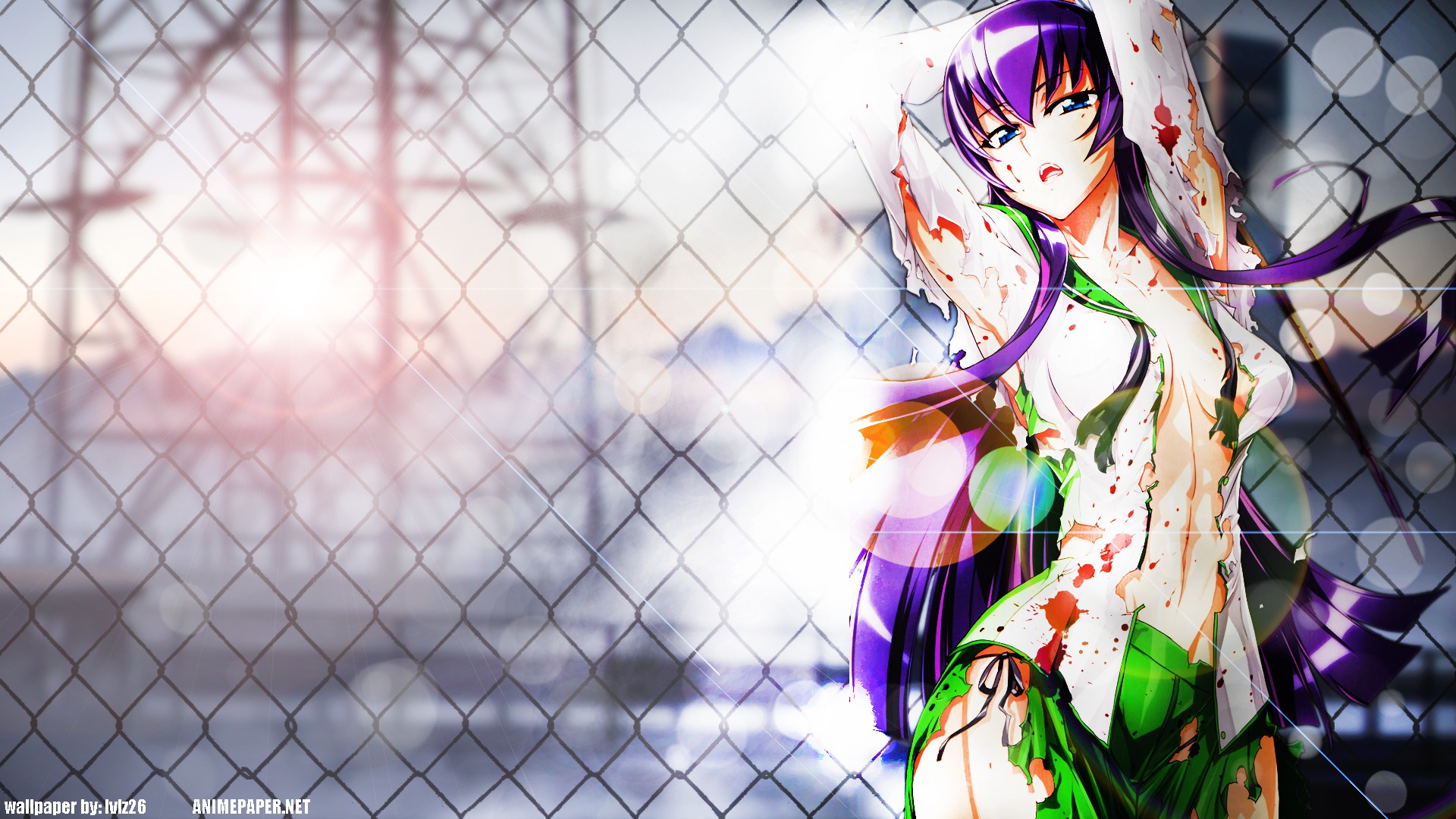 Highschool Of The Dead Saeko Wallpapers