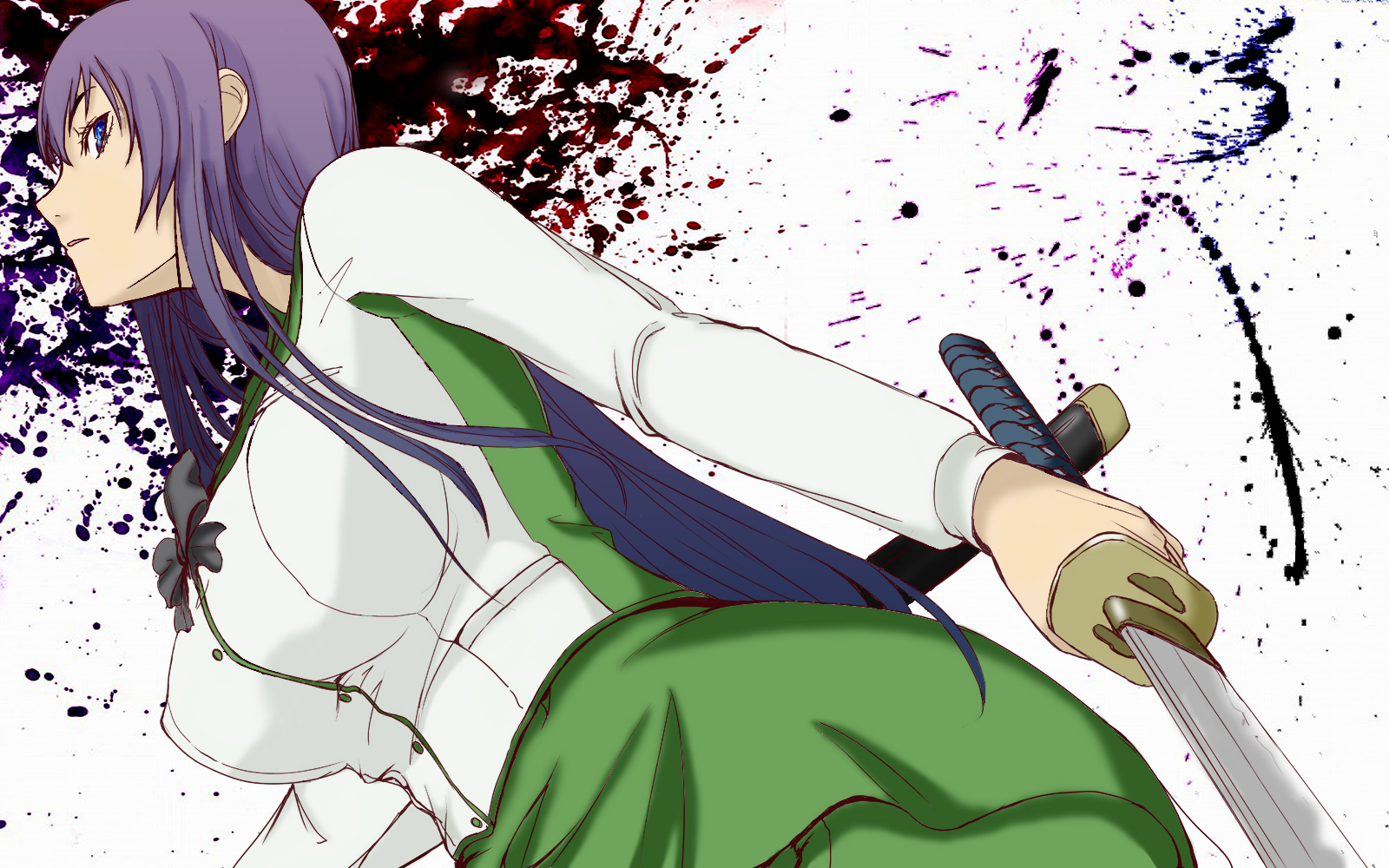 Highschool Of The Dead Saeko Wallpapers