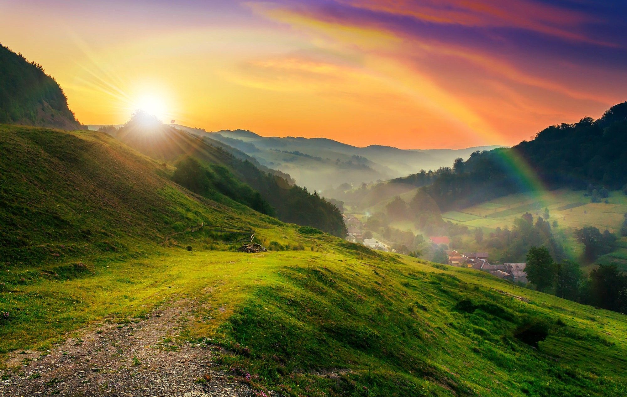 Hillside Wallpapers