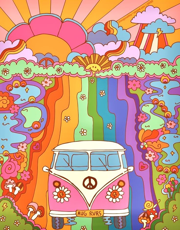 Hippie Art Wallpapers