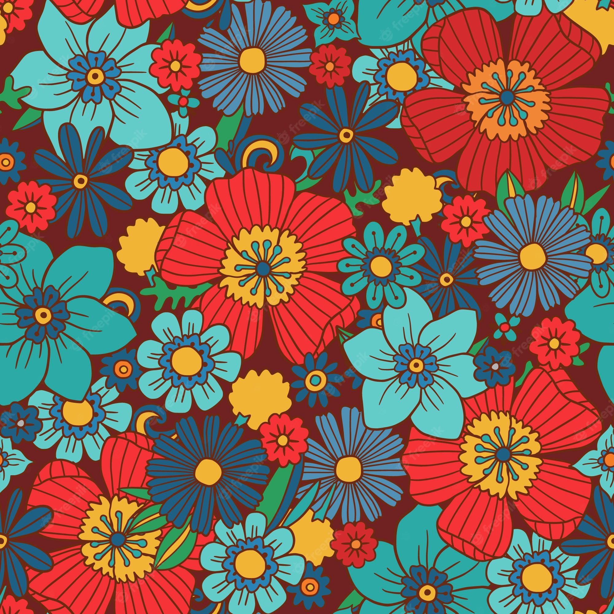 Hippie Flowers Wallpapers