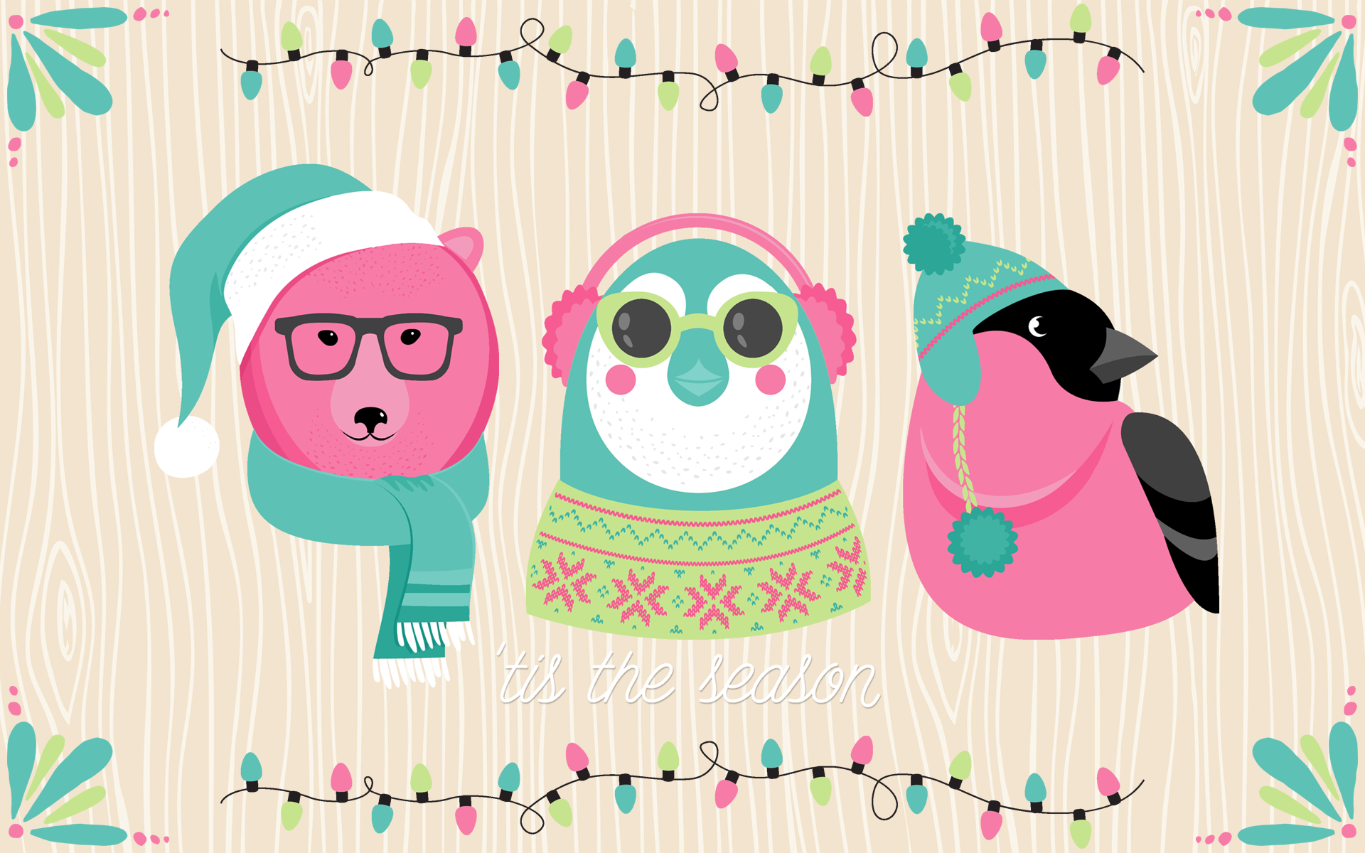 Hipster Christmas Wallpapers