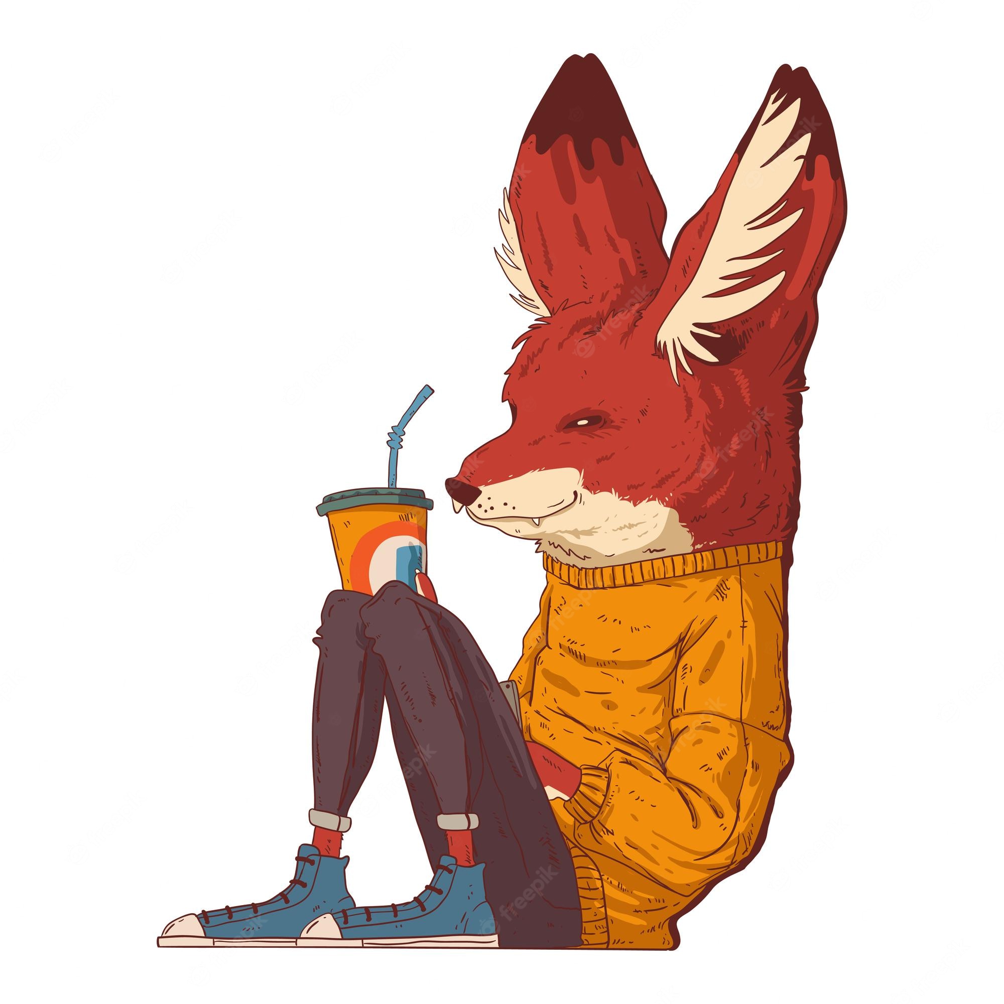 Hipster Fox Wallpapers