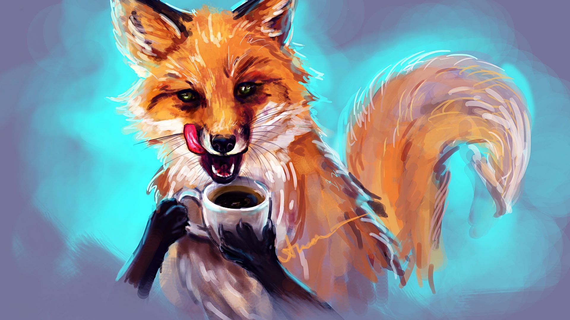 Hipster Fox Wallpapers