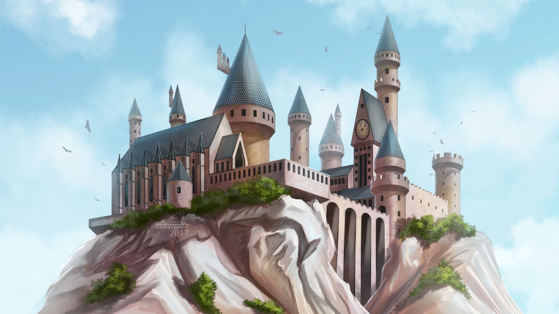 Hogwarts Castle Backdrop Wallpapers