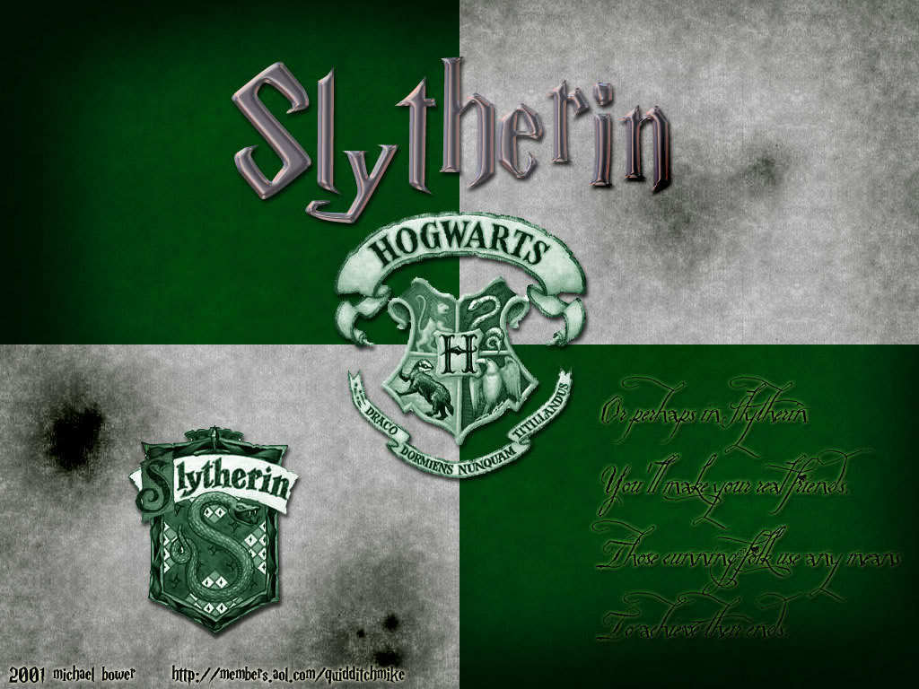 Hogwarts Crest Slytherin Wallpapers