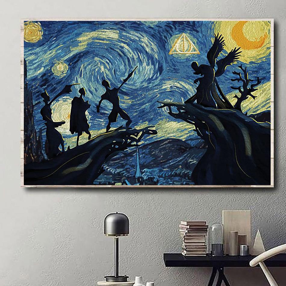 Hogwarts Starry Night Wallpapers