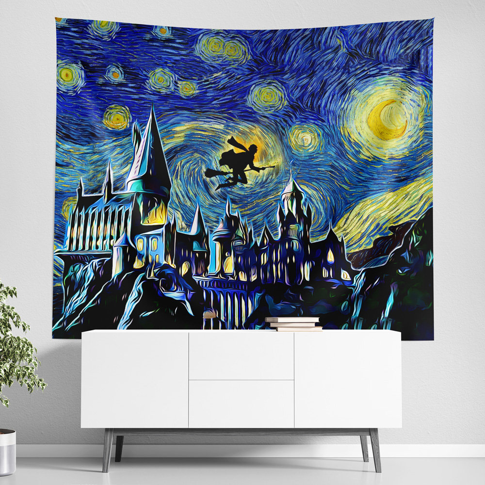 Hogwarts Starry Night Wallpapers