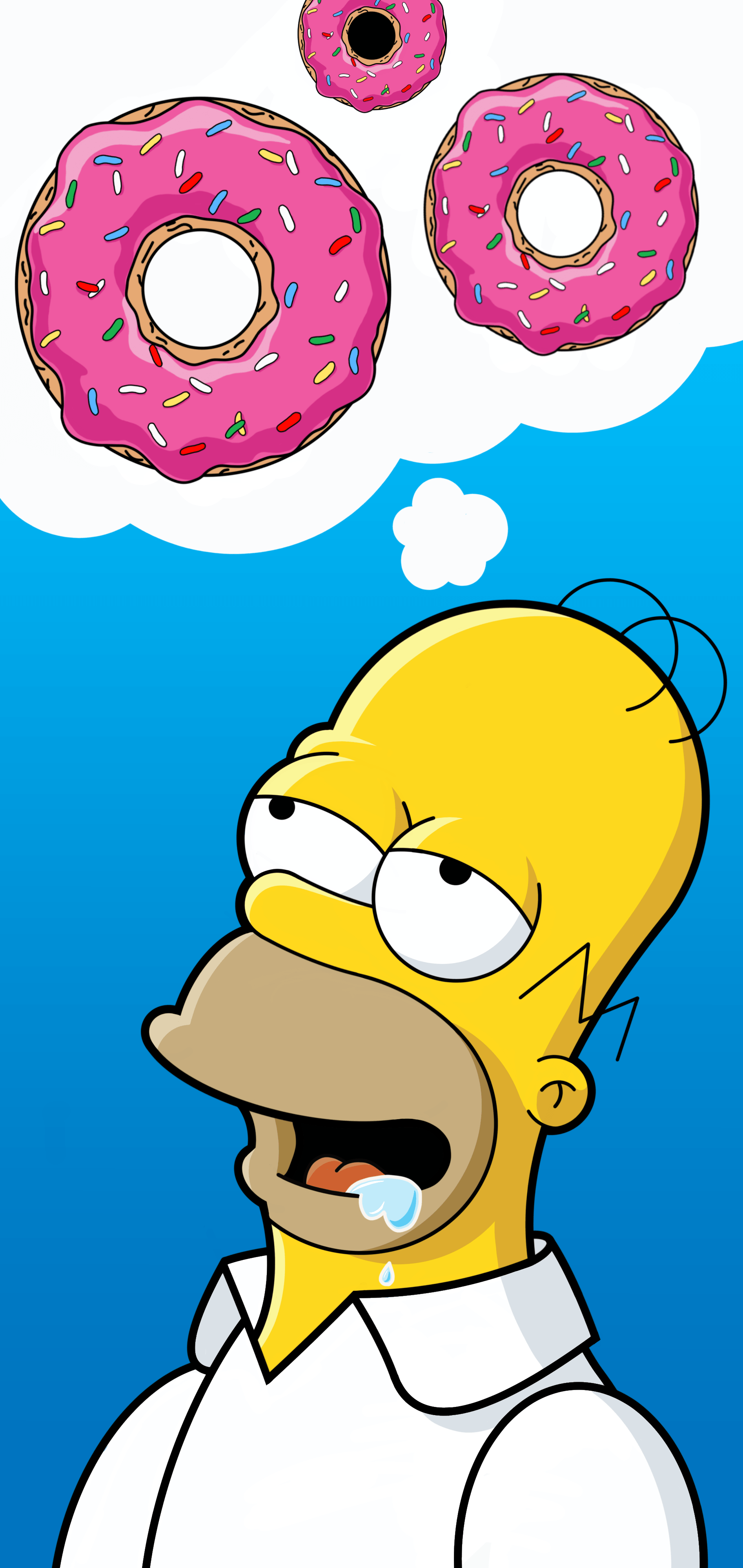 Homer Doughnuts Wallpapers