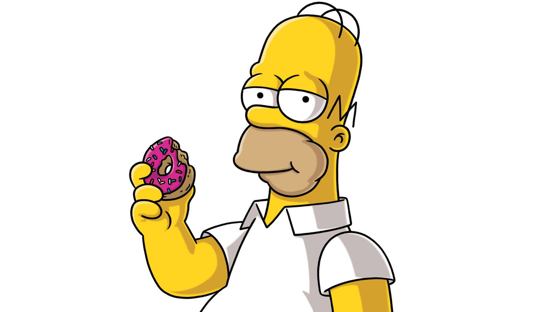 Homer Doughnuts Wallpapers