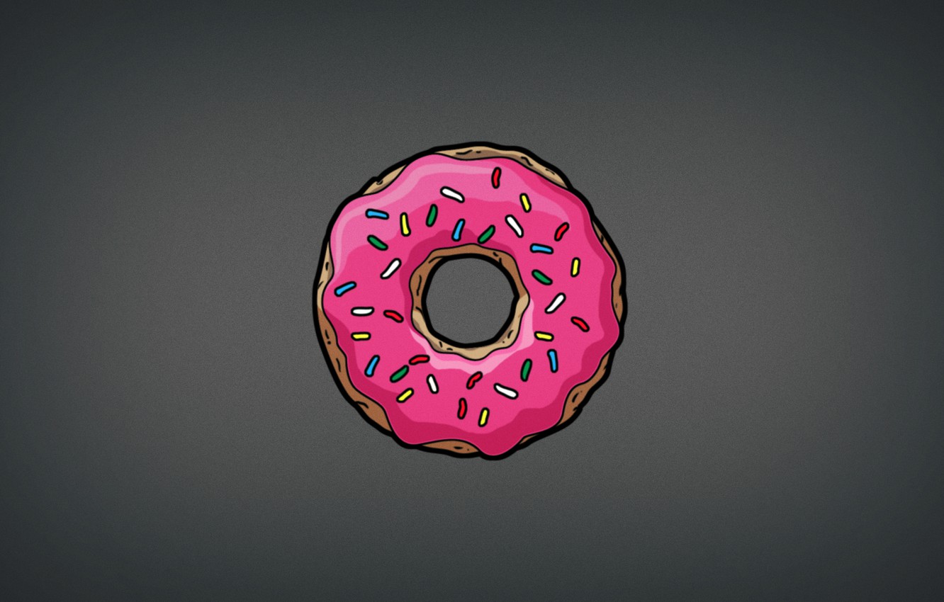 Homer Doughnuts Wallpapers