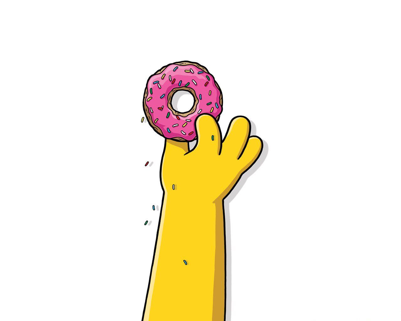 Homer Doughnuts Wallpapers