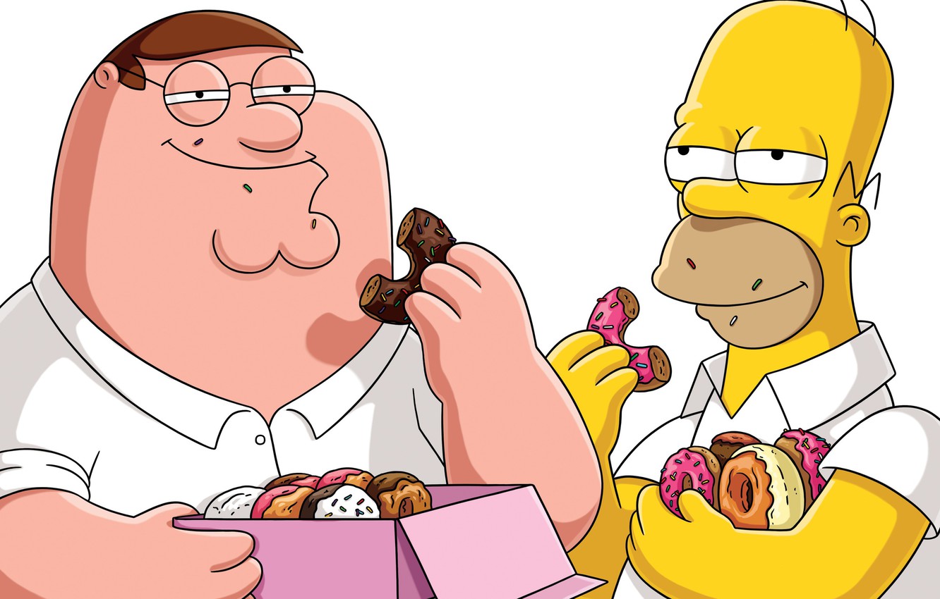 Homer Doughnuts Wallpapers