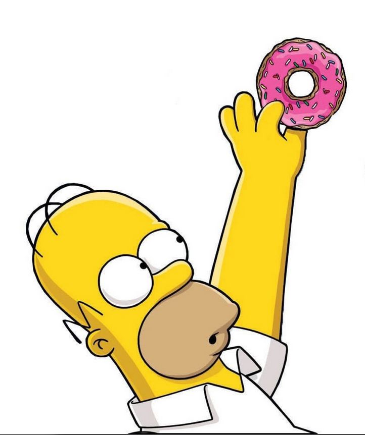 Homer Doughnuts Wallpapers