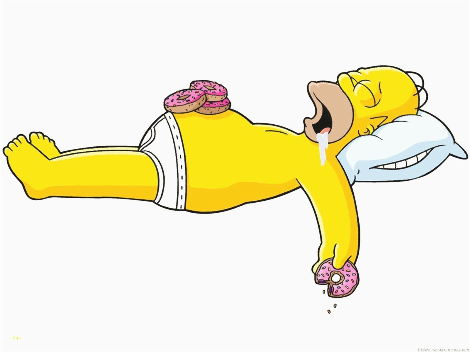 Homer Doughnuts Wallpapers