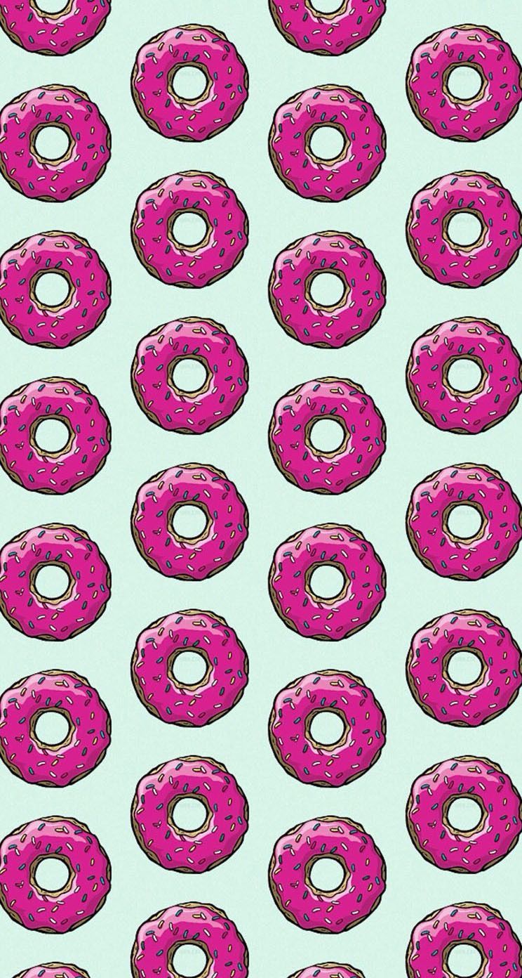 Homer Doughnuts Wallpapers