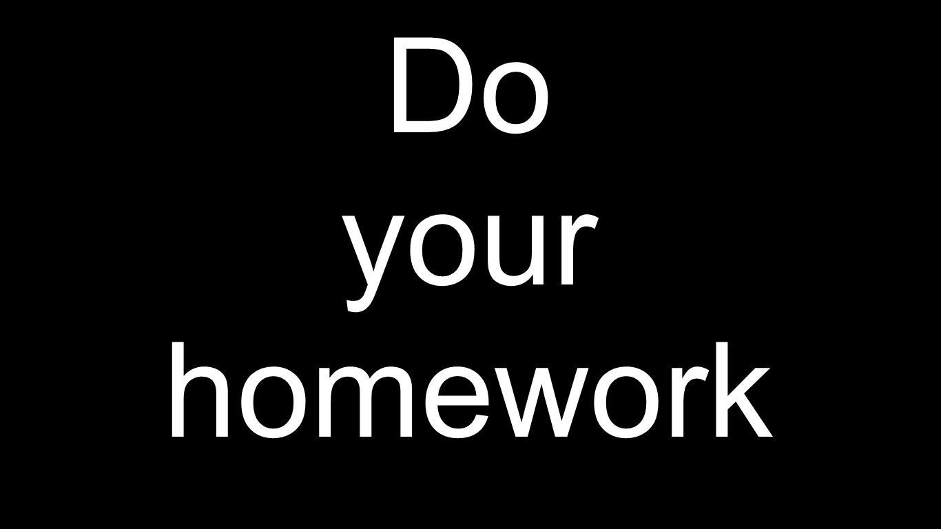 Homework Wallpapers