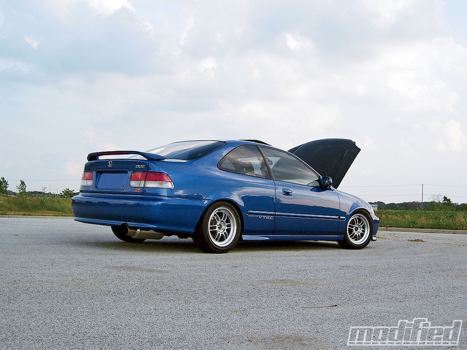 Honda Civic Si 2000 Modified Wallpapers