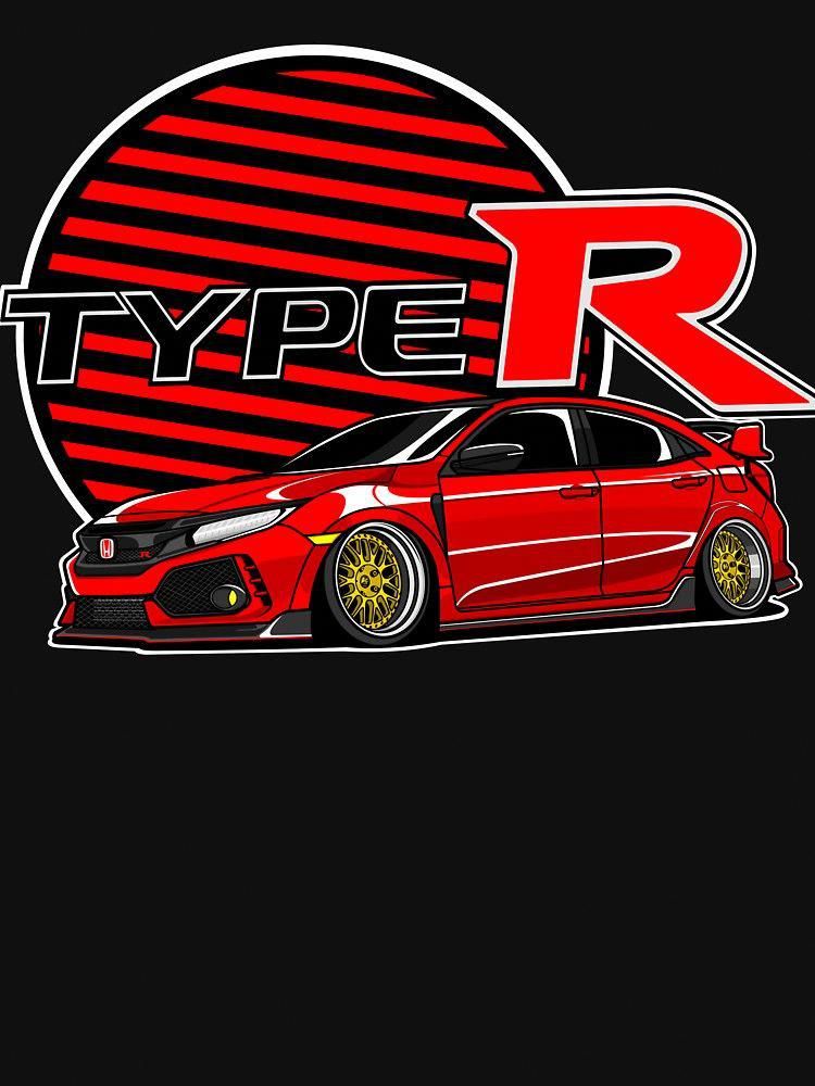 Honda Civic Type R Iphone Wallpapers