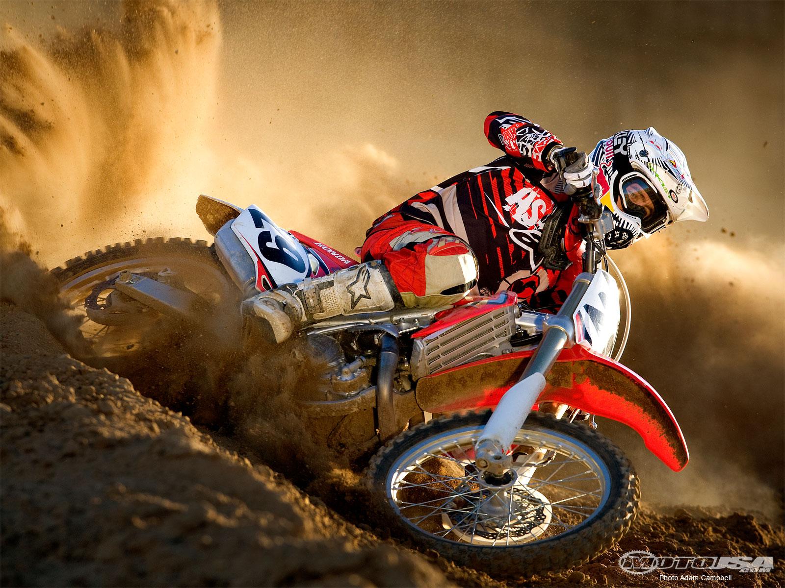 Honda Dirt Bike Logo Wallpapers