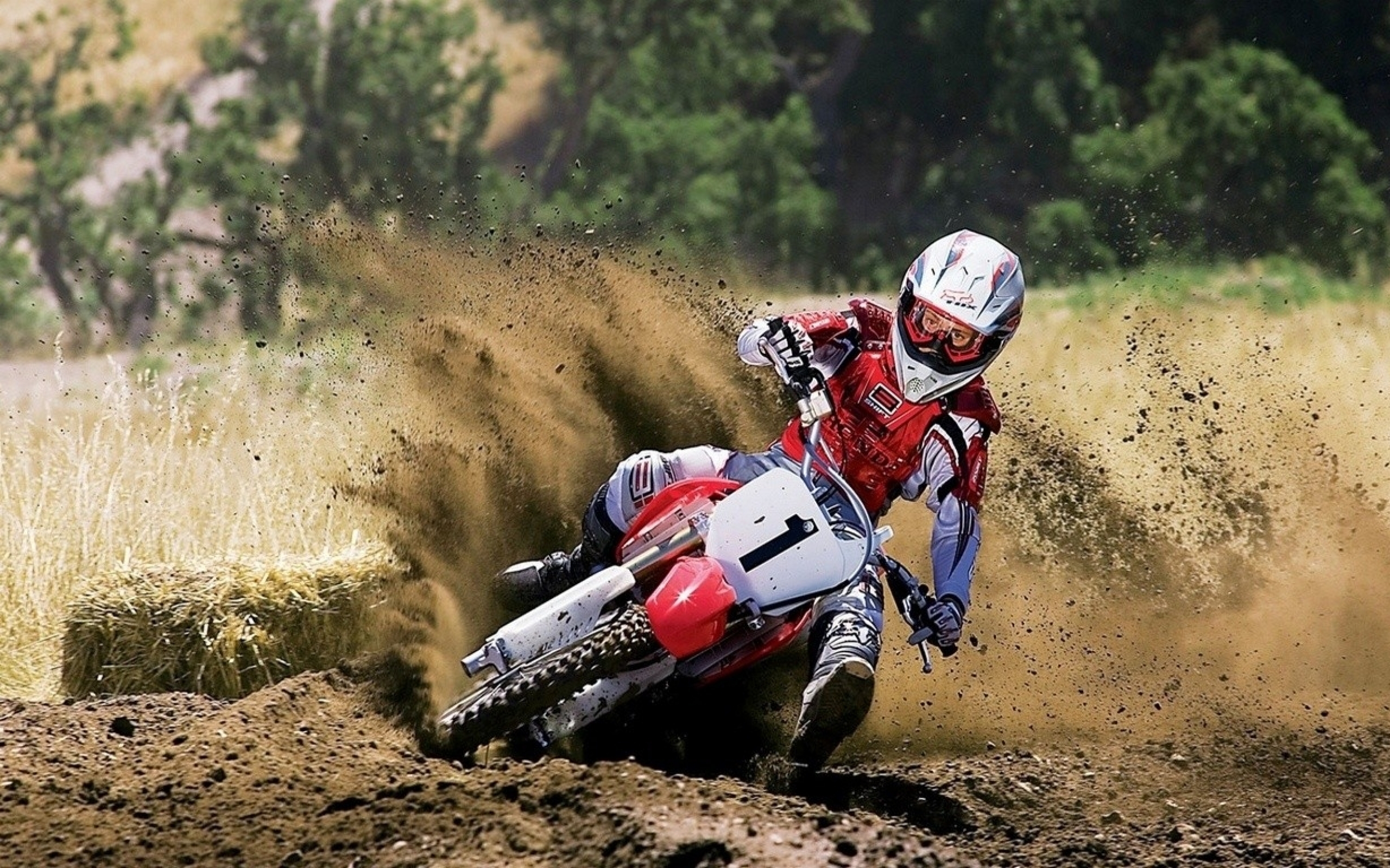 Honda Dirt Bike Logo Wallpapers