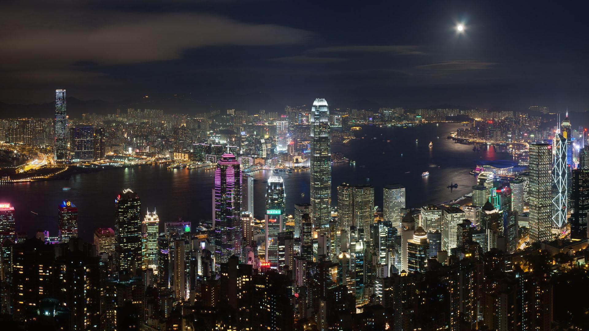 Hong Kong Night Wallpapers